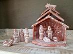 Kerststal met figuren, Diversen, Ophalen, Zo goed als nieuw