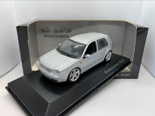 Volkswagen Golf GTI IV/4 (Typ 1J) 2000 - MiniChamps, Hobby & Loisirs créatifs, Voitures miniatures | 1:43, Comme neuf, Voiture