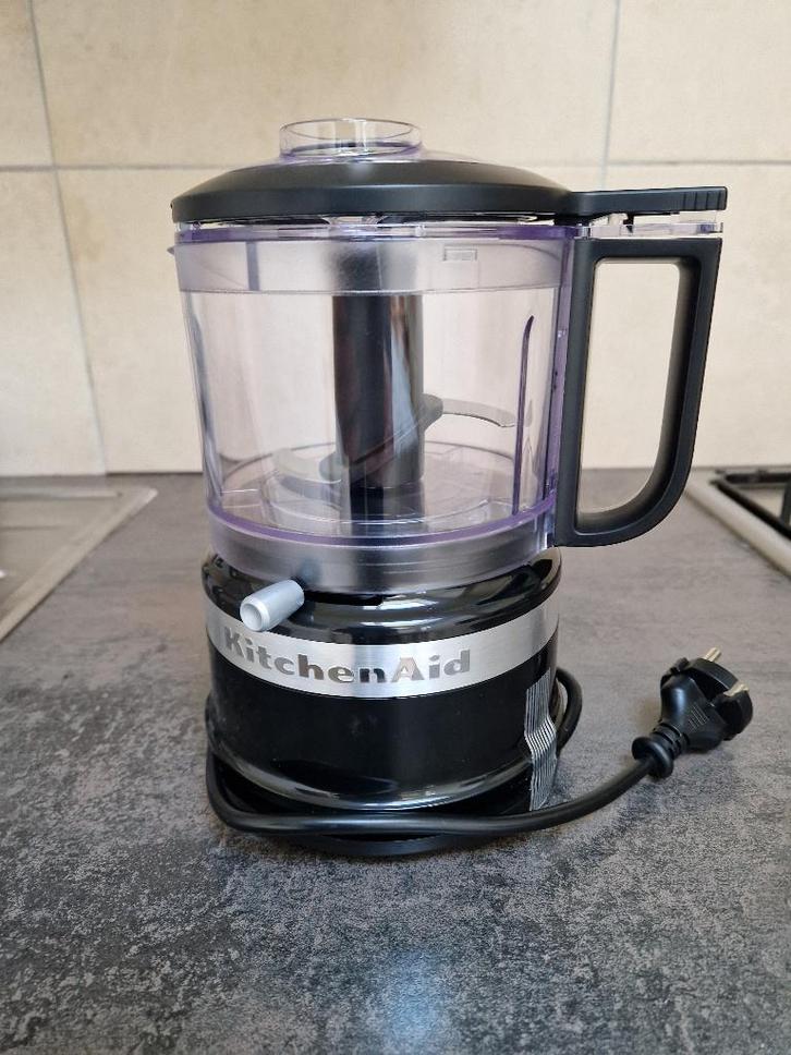 KitchenAid Food Chopper Zwart 830ml gehaktmolen nieuw, Elektronische apparatuur, Keukenmixers, Nieuw, Minder dan 1 liter, 2 snelheden