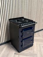 Aga 60cm Gas Fornuis Donkerblauw + 2x Elektrische Oven, Elektronische apparatuur, Fornuizen, Ophalen of Verzenden, Grill, Gas