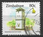 Zimbabwe 1995 - Yvert 323 - Uitkijktoren van Masvingo (ST), Timbres & Monnaies, Timbres | Afrique, Affranchi, Zimbabwe, Envoi