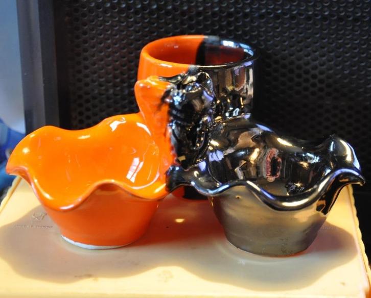 serviteur de table faience vallauris, Antiquités & Art, Antiquités | Céramique & Poterie, Enlèvement ou Envoi