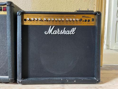 Marshall MG100DFX gitaarversterker, Muziek en Instrumenten, Versterkers | Bas en Gitaar, Gebruikt, Gitaar, 100 watt of meer, Ophalen