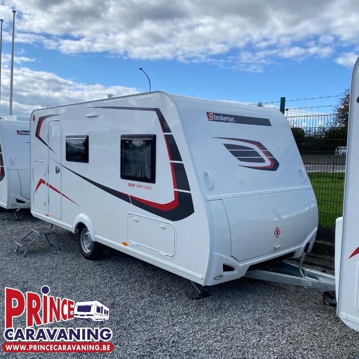 Sterckeman Easy 426 PE 2025 - Prince Caravaning, Caravans en Kamperen, Caravans, Bedrijf, tot en met 4, Sterckeman, Dwarsbed, 6 tot 7 meter