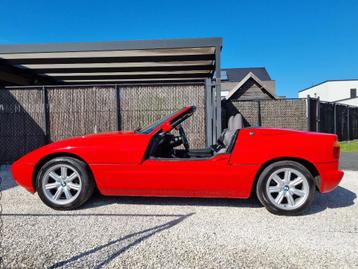 BMW Z1 2.5i ROADSTER - OLDTIMER - MET HISTORIEK EN OHB, Auto's, BMW, Achterwielaandrijving, Cabriolet, Xenon verlichting, Handgeschakeld