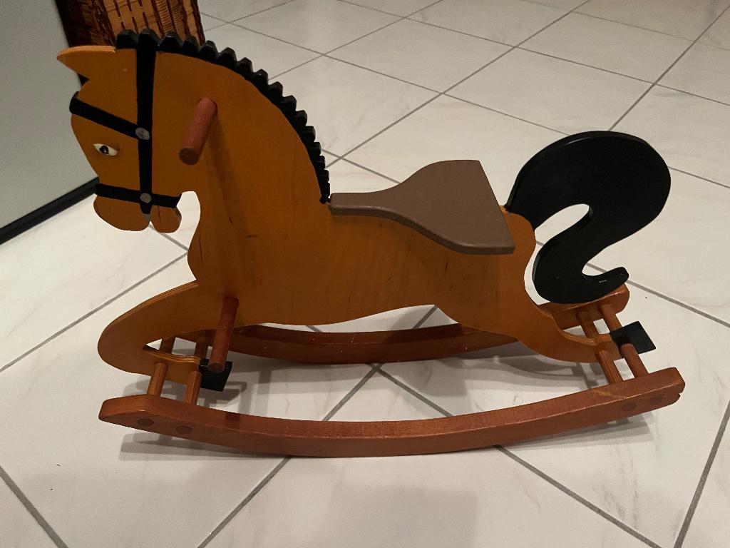 Decoratie schommelpaard, Antiek en Kunst, Antiek | Speelgoed, Ophalen