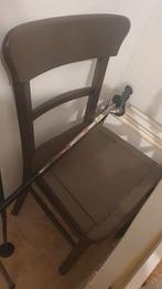 2 bruine stoelen, Huis en Inrichting, Stoelen, Ophalen, Gebruikt