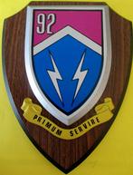 Bouclier ABL 92e bataillon logistique, Collections, Enlèvement ou Envoi, Armée de terre, Autres types