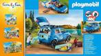 PLAYMOBIL Caravan met auto Camping GRATIS LEVERING, Verzenden, Nieuw, Complete set