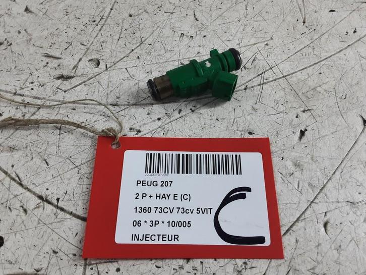 INJECTOR BRANDSTOF 207 / 207+ (WA / WC / WM) (01F02330762), Auto-onderdelen, Brandstofsystemen, Peugeot, Gebruikt