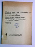 Milieu-effekt-rapportering 1978. Verwezenlijkingen in het bu, Boeken, Natuur, Verzenden