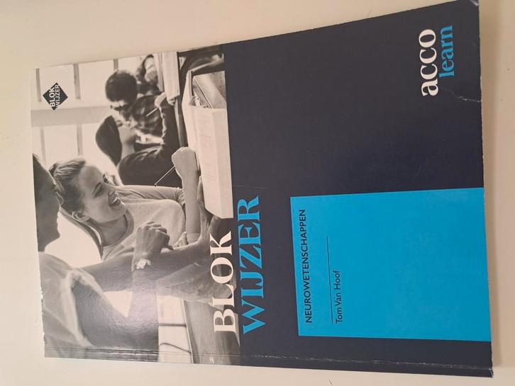 Tom Van Hoof - Blokwijzer: Neurowetenschappen, Boeken, Wetenschap, Zo goed als nieuw, Ophalen of Verzenden