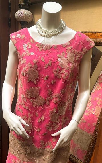 Robe Linea Raffaelli 44, Taille 42/44 (L), Linea raffaelli, Enlèvement ou Envoi, Rose