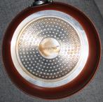 braadpan, Huis en Inrichting, Keuken | Potten en Pannen, Ophalen, Aluminium, Zo goed als nieuw, Keramische plaat