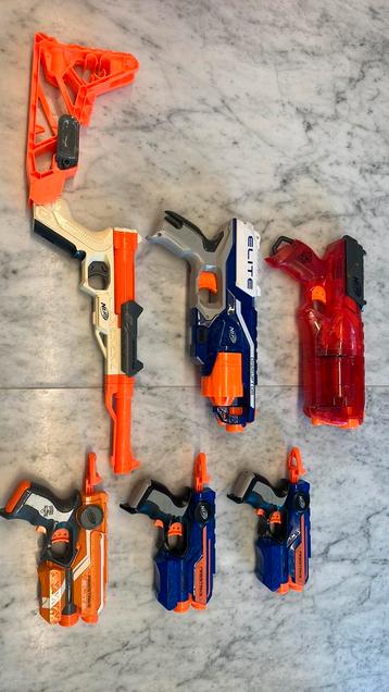Nerf gun strongarm disruptor sharpfire firestrike beschikbaar voor biedingen