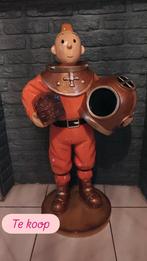 Kuifje tintin duiker sculptuur, Antiek en Kunst, Ophalen