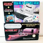 Set nintendos , super nintendo + nintendo action set, Ophalen of Verzenden, Zo goed als nieuw