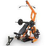 MegaTec - TRIPLEX Workout Station + 4 uitbreidingsets, Sport en Fitness, Ophalen, Benen, Krachtstation, Zo goed als nieuw