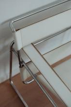 Originele Vintage Wassily Stoel Wit, Huis en Inrichting, Stoelen, Ophalen, Gebruikt, Bauhaus, Wit