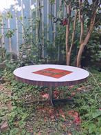 TABLE BASSE VINTAGE, Huis en Inrichting, Ophalen, Gebruikt, Rond, Vintage