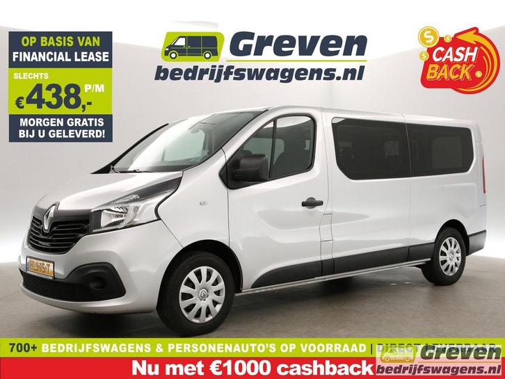 Renault Trafic 1.6 dCi L2H1 | MARGE! | 8 Persoons | Taxi | A, Auto's, Bestelwagens en Lichte vracht, ABS, Airconditioning, Centrale vergrendeling