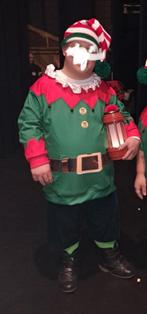 Kerst elf kostuum, Ophalen