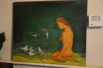 Schilderij op doek, Ophalen