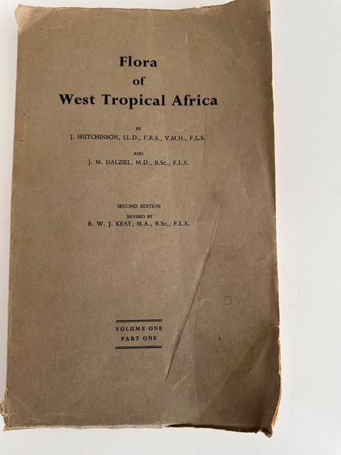 Boek Flora of West Tropical Africa vol.1 part 1 - 1954, Antiek en Kunst, Kunst | Niet-Westerse kunst, Ophalen of Verzenden