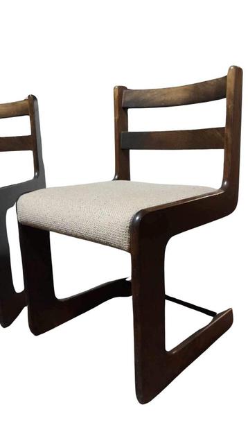 Paire de chaises Casala Cantilever design vintage