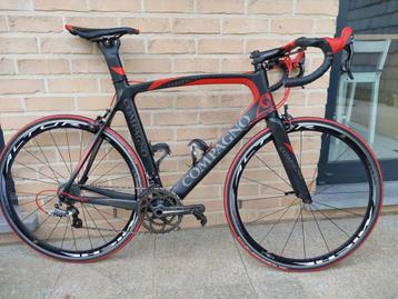 Te koop: carbon racefiets Compagno met Campa Record 11speed  beschikbaar voor biedingen