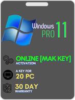 Windows 11 Professional (20PC) (MAK), Computers en Software, Besturingssoftware, Nieuw, Ophalen of Verzenden, Windows