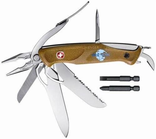 Wenger Mike Horn Ranger New 130mm  Swiss Army Knife  NEW EXC, Caravanes & Camping, Outils de camping, Neuf, Enlèvement ou Envoi