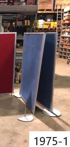 1975. Scheidingswand / prikbord / kamerscherm / scherm, Huis en Inrichting, Woonaccessoires | Kamerschermen, Gebruikt, Ophalen