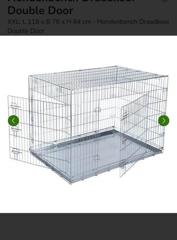 te koop hondenkennel, Ophalen of Verzenden, Zo goed als nieuw, Hondenkennel