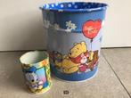 Papiermand Winnie de Pooh en pennenhouder Disney - gratis, Verzamelen, Ophalen, Gebruikt, Overige typen