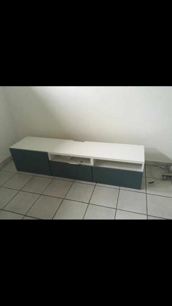 TV meubel met lades en deur, Huis en Inrichting, Kasten | Kleerkasten, Zo goed als nieuw, Met lade(s), Met deur(en), Met plank(en)