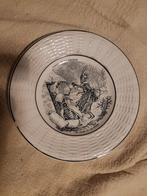 Assiette Fables de la Fontaine (éclat) Digoin Sarreguemines, Antiek en Kunst, Ophalen of Verzenden