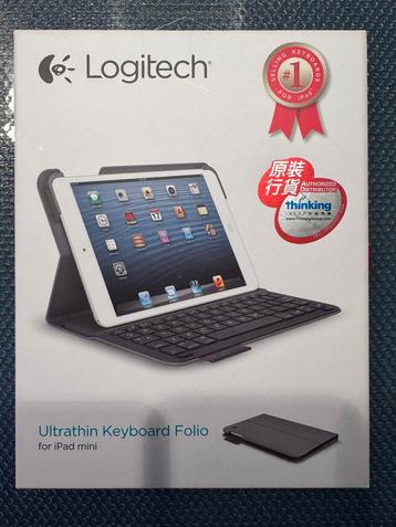 Étui pour clavier ultrafin Logitech pour iPad Mini NEUF