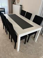 Ikea witte uitschuifbare tafel, Ophalen