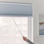 TRIPPEVALS Verduisterend plisségordijn ikea, 60x195 cm, Nieuw, Grijs, 150 tot 200 cm, 50 tot 100 cm