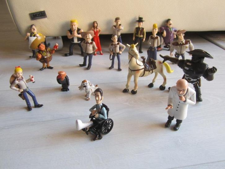 Bob et Bobette - Les diables du Texas - série complète, Verzamelen, Stripfiguren, Nieuw, Beeldje of Figuurtje, Suske en Wiske