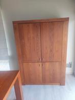 Bar kast kersenrood eik, Huis en Inrichting, Kasten | Computermeubels, Ophalen