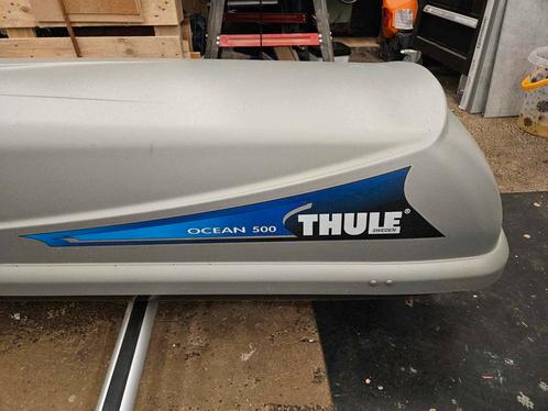 Coffre de toit THULE Ocean 500 + barres de toit BMW, Auto diversen, Dakkoffers, Zo goed als nieuw