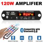 120w autoradio MP3 FM USB Aux Bluetooth SD-kaart, Auto diversen, Autoradio's, Ophalen of Verzenden, Nieuw