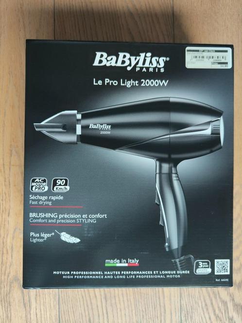 Nieuwe haardroger BaByliss le pro light 2000w, Elektronische apparatuur, Persoonlijke Verzorgingsapparatuur, Nieuw, Haarverzorging