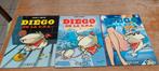 Set van 3 stripverhalen Diégo de la S.P.A., Boeken, Nieuw, Ophalen of Verzenden, Meerdere stripboeken, Litteul Kévin