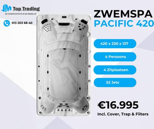 Zwemspa Balboa Pacific 420 nieuw 420x230x137 cm 4 persoons, Jardin & Terrasse, Accessoires de piscine, Neuf, Filtre, Enlèvement ou Envoi