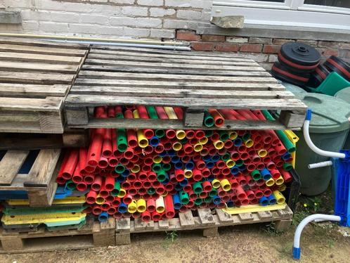 Quadro speel- en bouwpakket: meer dan 1000 elementen!, Kinderen en Baby's, Speelgoed | Buiten | Speelhuisjes, Gebruikt, Kunststof