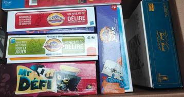 Lot 5 jeux société, Hobby & Loisirs créatifs, Enlèvement ou Envoi, Utilisé