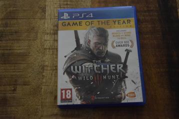 PS4 game - The witcher - Wild hunt 